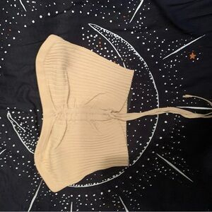 Hera knit sweater tube top bnwt